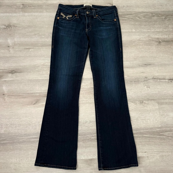 Big Star Denim - Big Star Women’s Liv Bootcut Low Rise Jean Dark Wash Size 29R